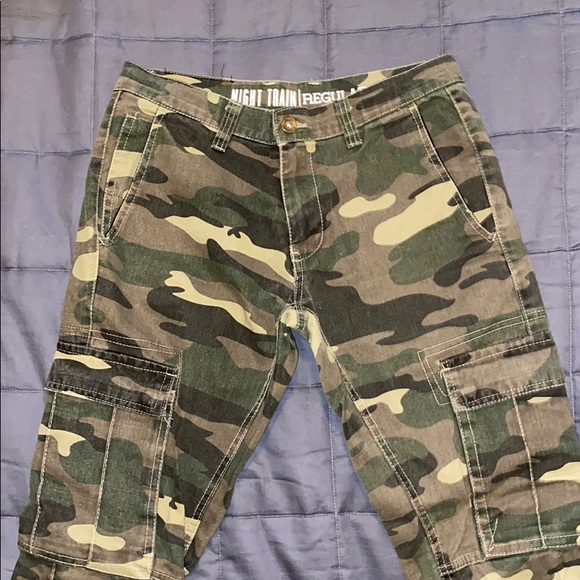 Camo Cargo Pants - Picture 2 of 3